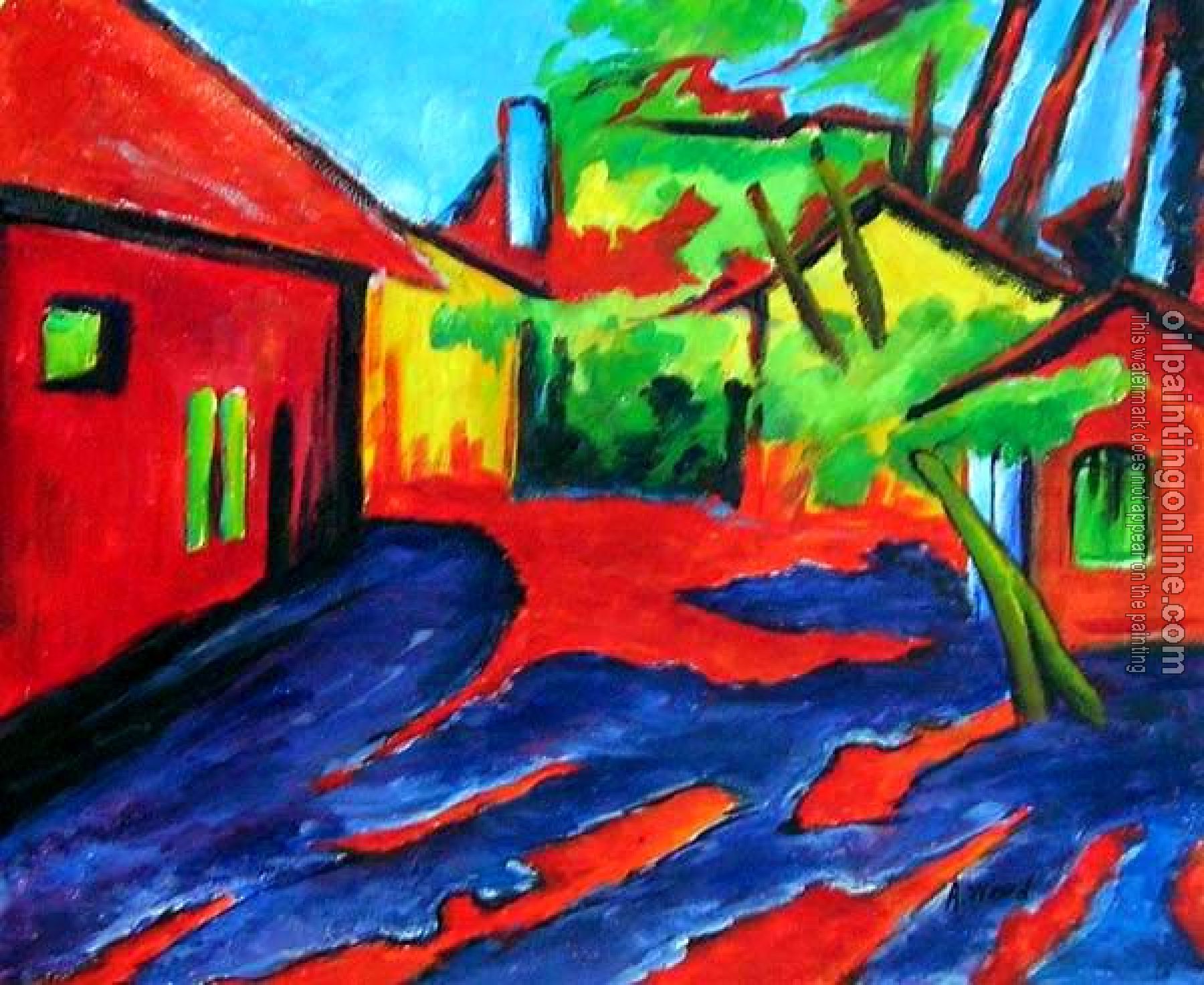 Oil Painting Reproduction - Modern oil painting